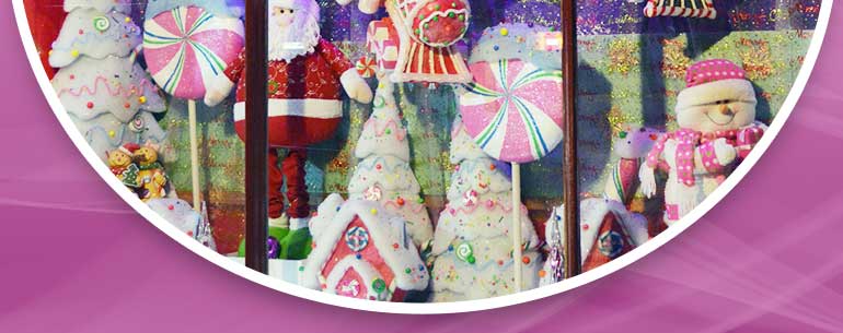 The Beechworth Sweet Company - Christmas Window Display