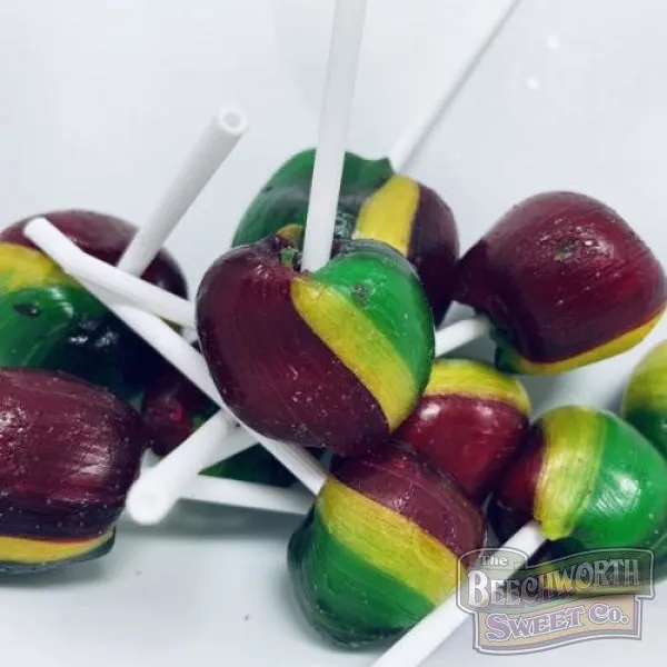 [10048] Cherry Apples on Sticks