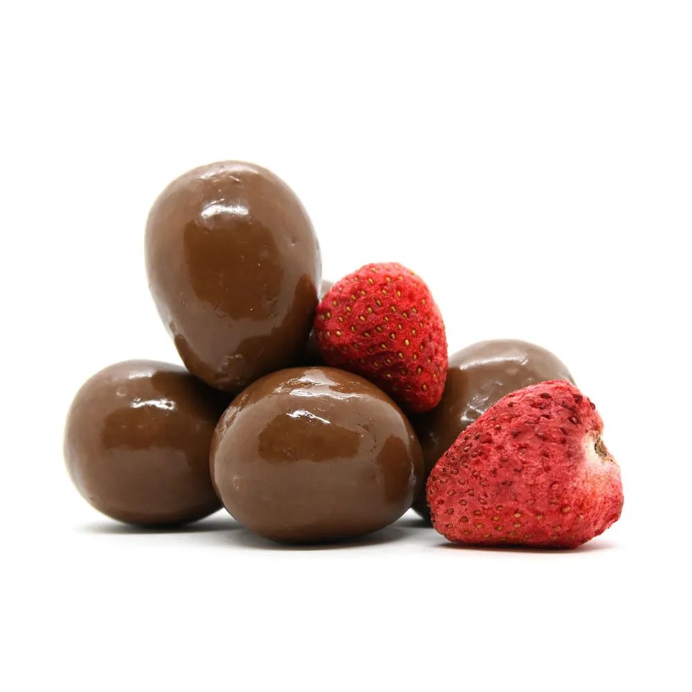 Milk Chocolate Freeze Dried Strawberries